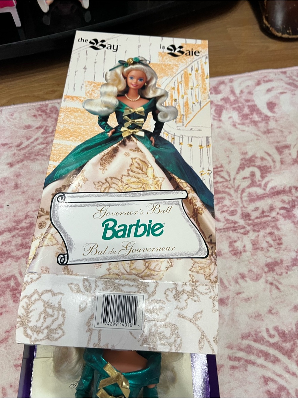 Barbie Governor's Ball Doll - Green, Gold & Cream